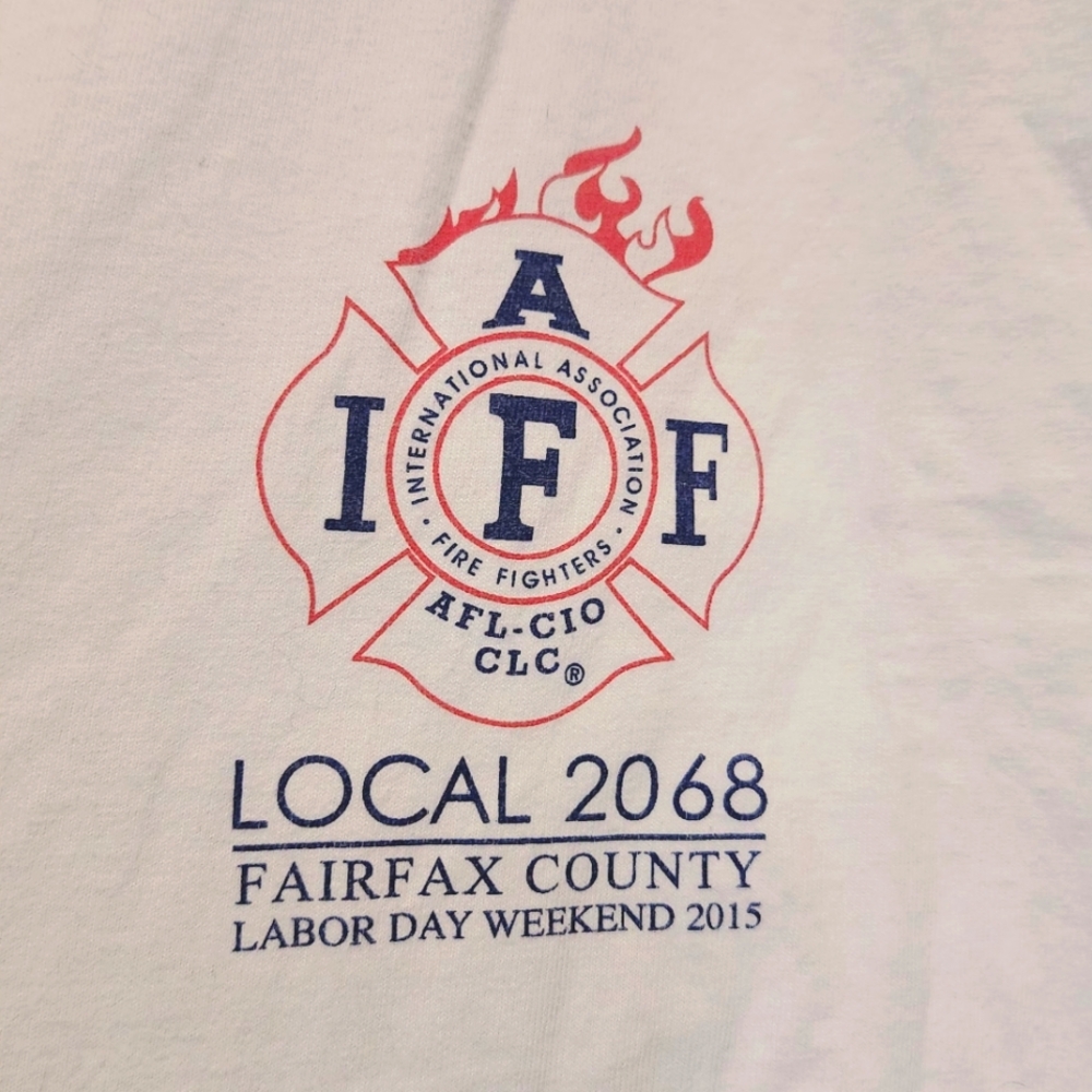 Firefighter IAFF MDA t-shirt Brand New XL - Picture 2 of 3
